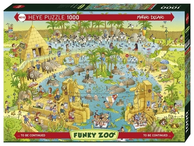 Puzzle-1000 "Нильский зоопарк" (29693) HEYE - фото №1