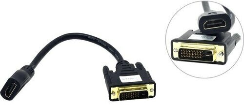 Переходник HDMI <-> DVI-D 5bites BC-HDF2DVI