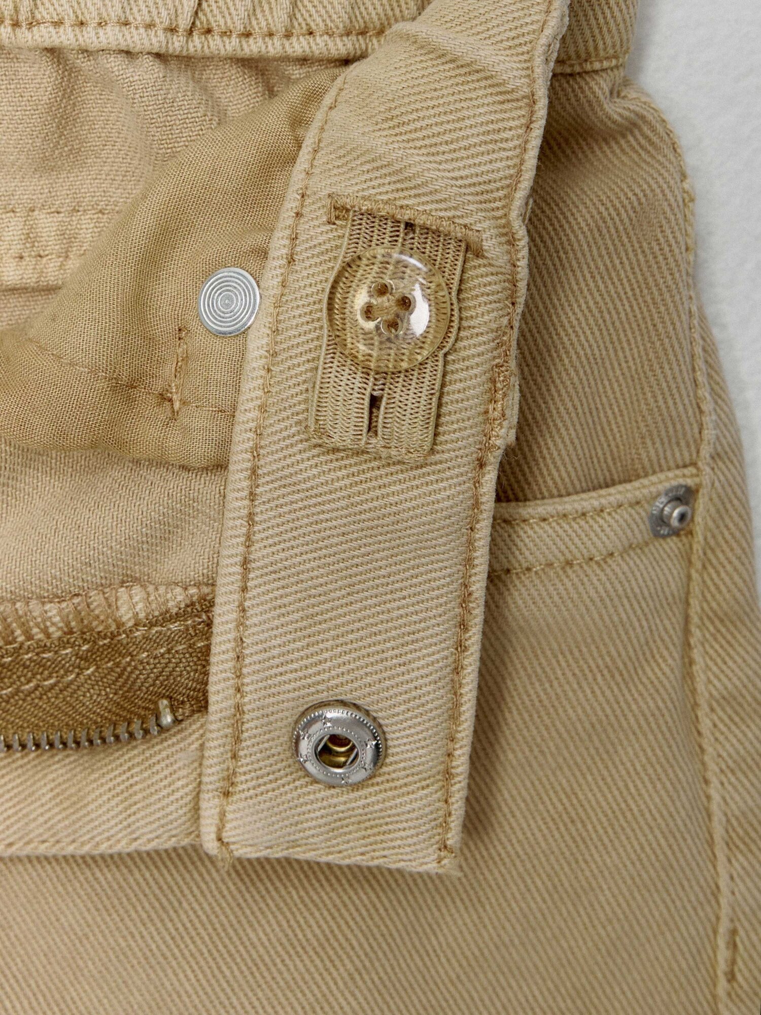 Джинсы Sela, размер 116, горчичный — фото 1