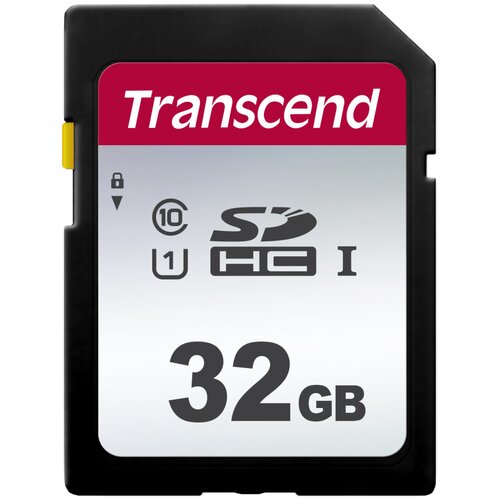 Карта памяти Transcend 32GB SDHC Class 10 UHS-I U1 R95, W45MB/s [TS32GSDC300S]