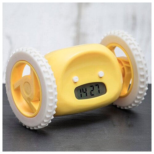 Часы-будильник Убегающий чёртик