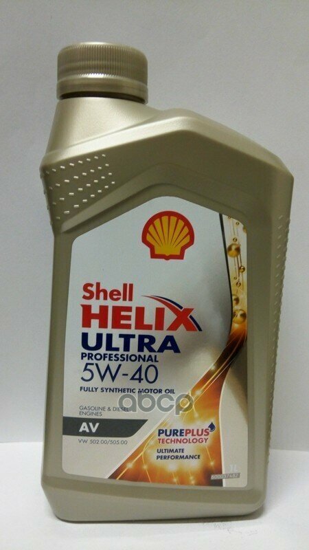 Shell Масло Моторное Helix Ultra Professional Av 5W40 Синт.1л Shell