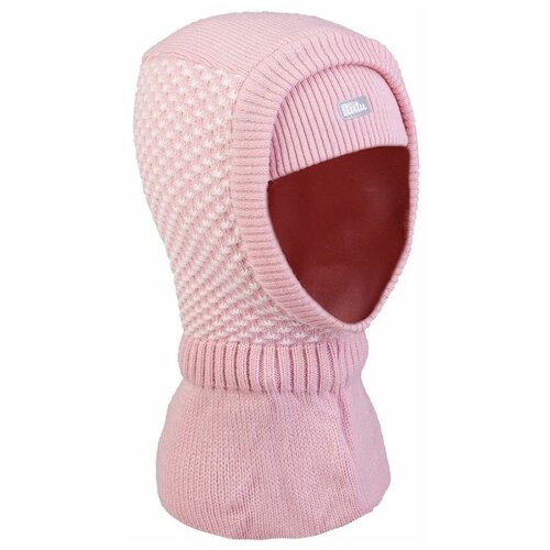 фото Балаклава шлем tutu для девочек зимняя, размер 46-50, розовый