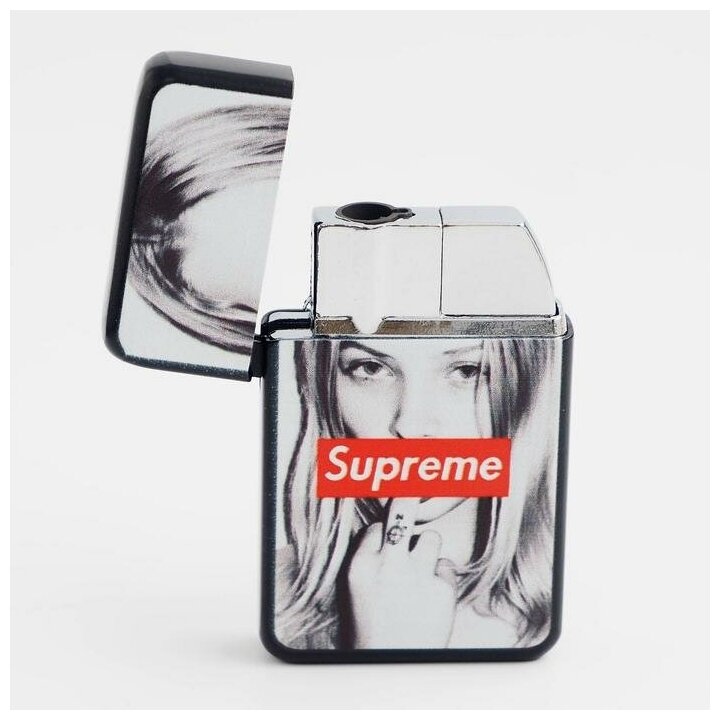 Зажигалка газовая "Supreme", пьезо, 1 х 3.5 х 5.8 см - фотография № 2