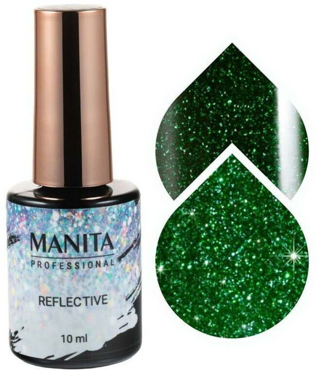 Manita Professional Гель-лак для ногтей светоотражающий / Reflective №10, 10 мл