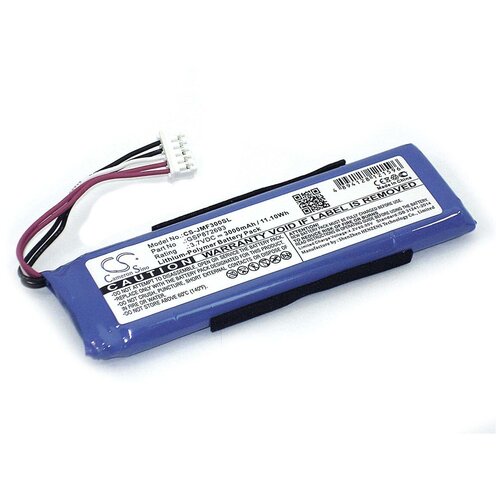 аккумуляторная батарея cameronsino cs jmf500xl для jbl flip 5 3 7v 6800mah 25 16wh Аккумуляторная батарея CameronSino CS-JMF300SL для JBL Flip 3 3.7V 3000mAh 11.10Wh