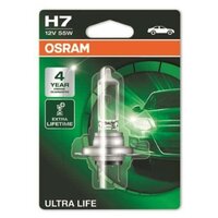 Лампа галогенная OSRAM H7 Ultra Life 12V 55W, 1шт, 64210ULT-01B