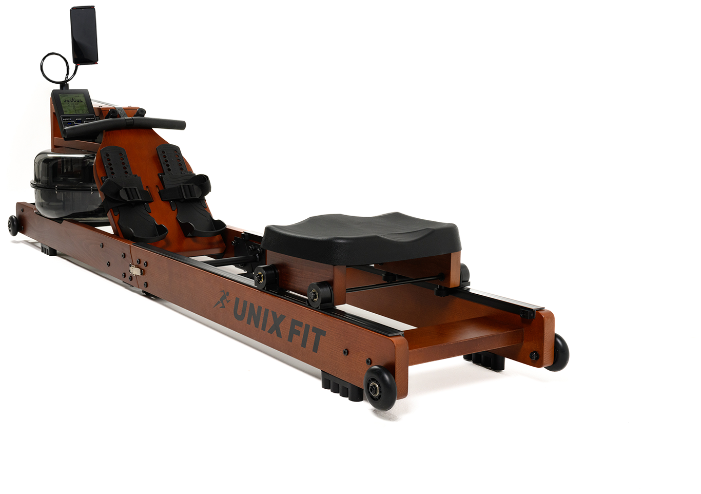 Гребной тренажер UnixFit Fit Wood Rower Dark