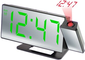 Часы настольные проекционные VST 896-4 зеленые