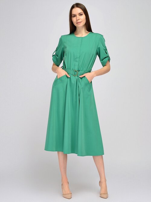 Платье Viserdi, вечернее, размер 50, зеленый