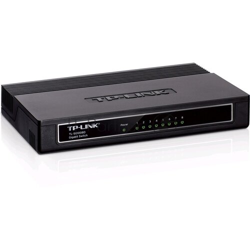 Коммутатор TP-Link SMB TL-SG1008D 8-port Gigabit Switch plastic case 243500₽