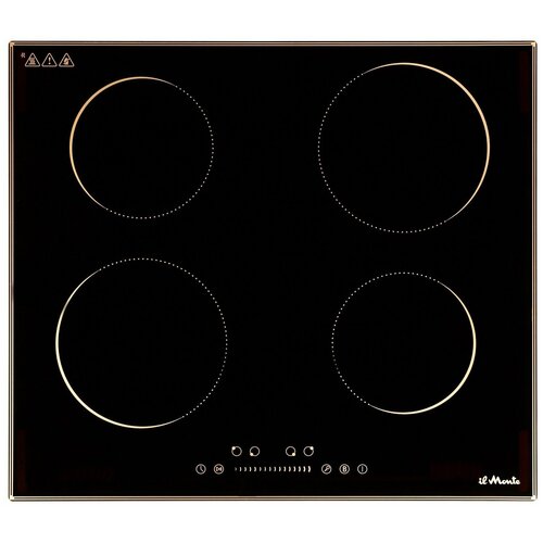 Встраиваемая варочная поверхность индукционная il Monte BH-633 BIH Rustico дизайн Сенсорное управление 7000 Вт 2533700₽
