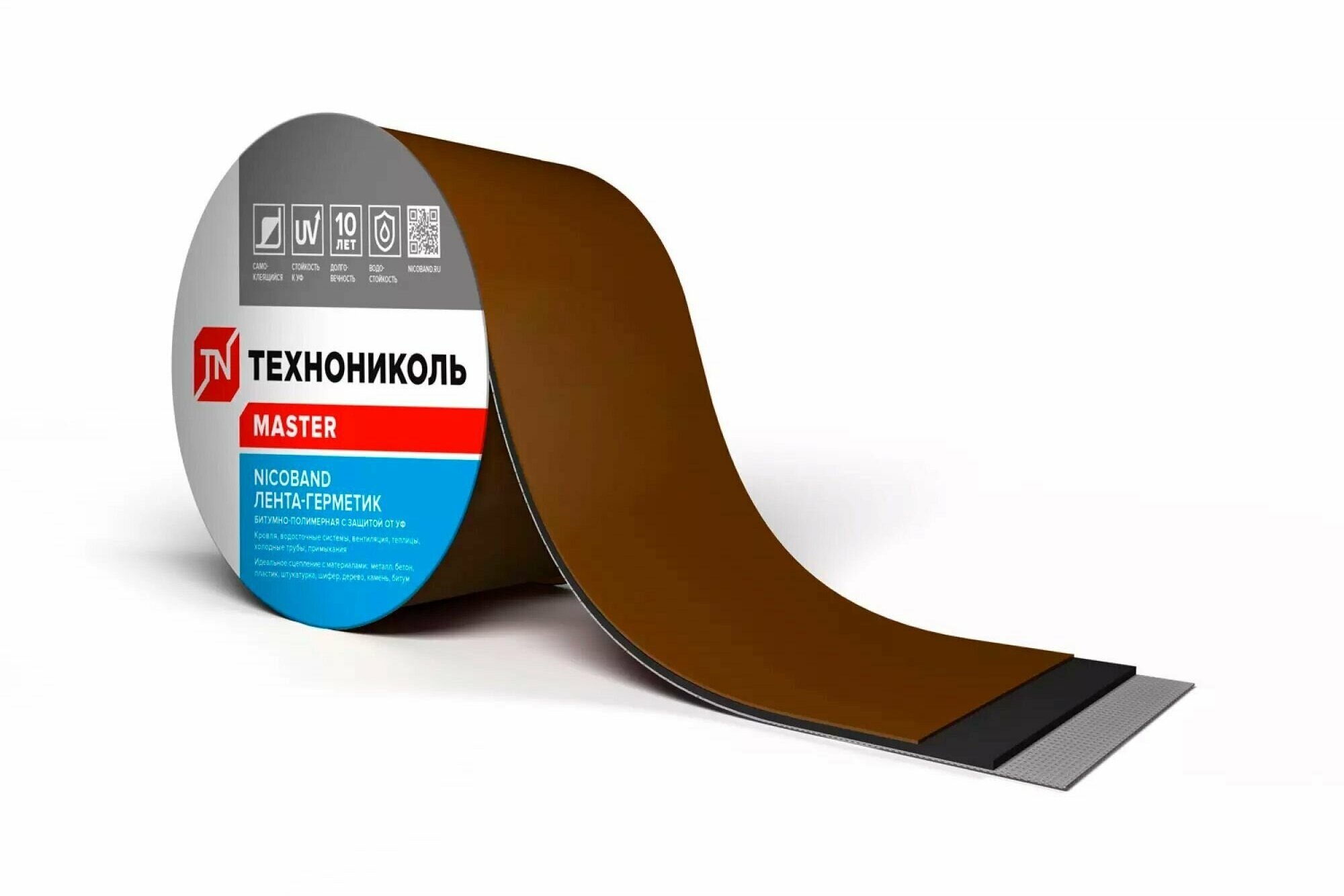 Лента-герметик Технониколь коричневая 3м х 15см - фотография № 8