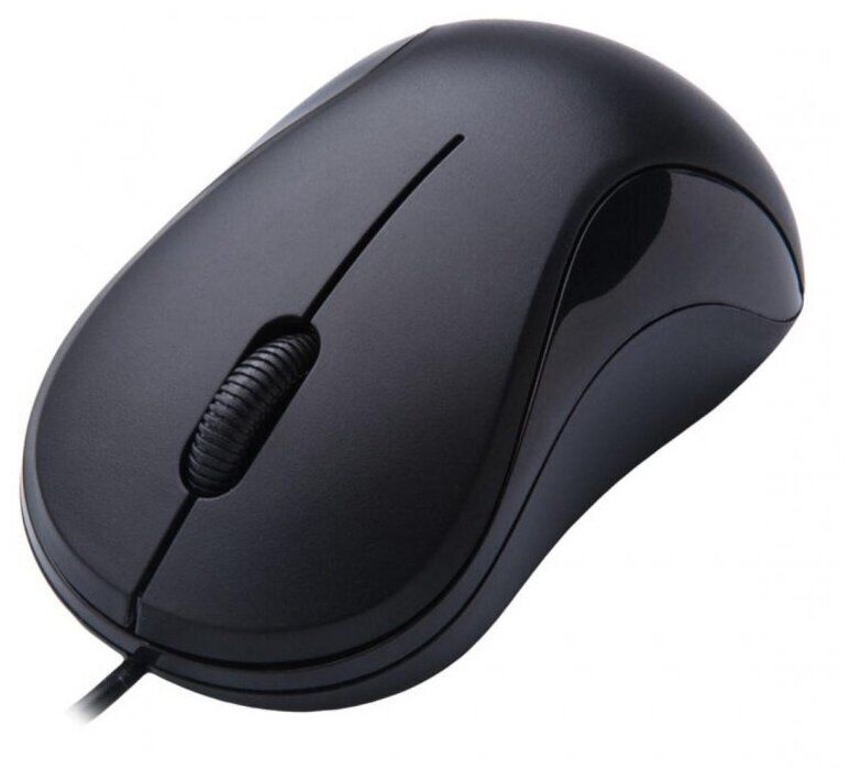Мышь компьютерная Oklick 115S USB черная, 1 шт.