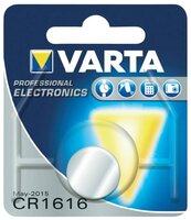 Батарейка VARTA CR1616 6616 BL1 1 шт блистер