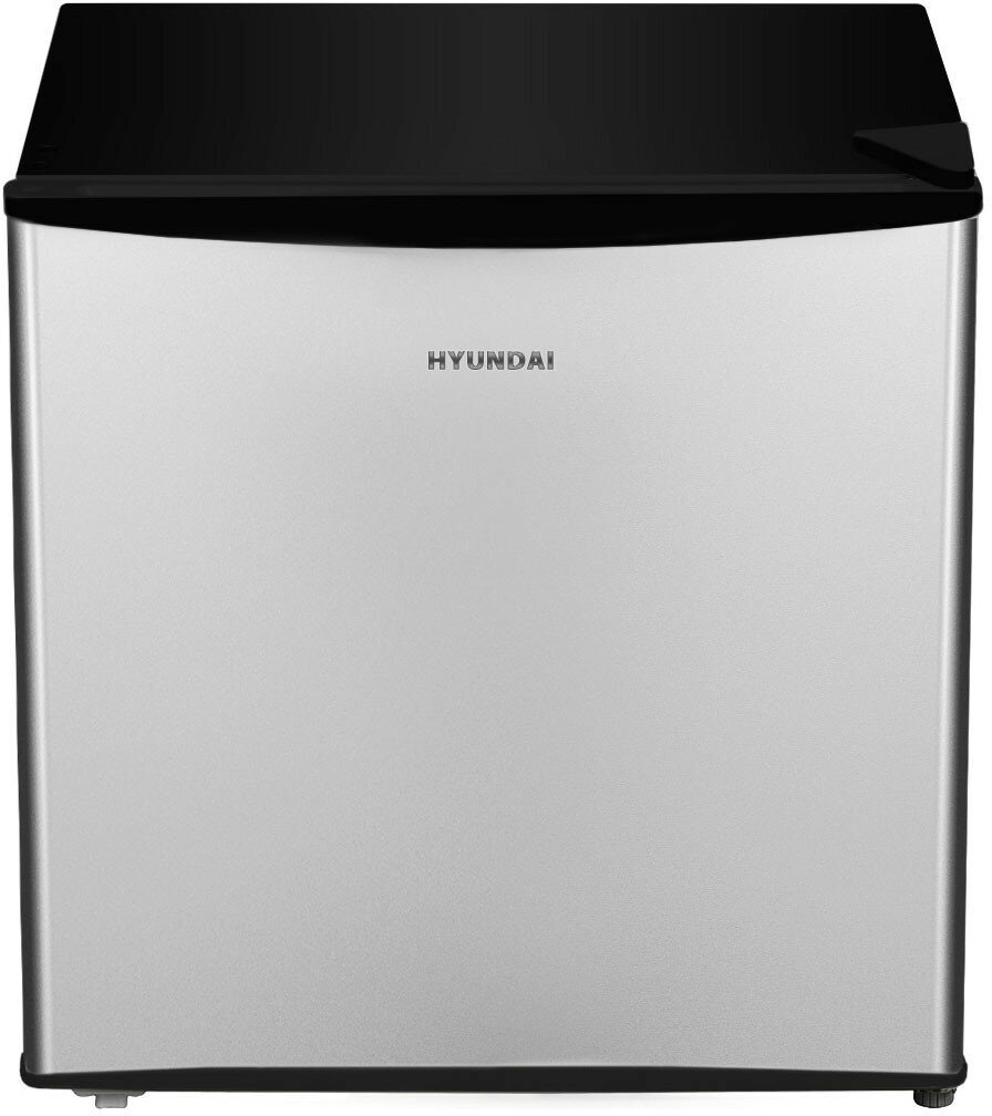 Холодильник Hyundai CO0502 серебристый/черный