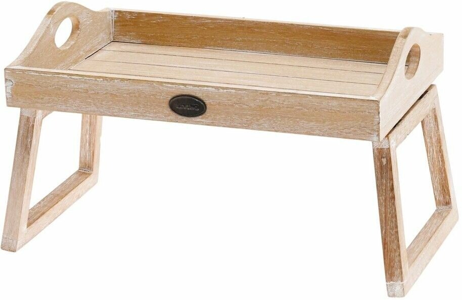 фото Поднос-столик для завтрака LIVING, деревянный, 30х20х18 см, Koopman International HZ1930620