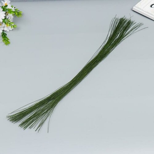 Проволока для творчества Астра d 04 мм 60 см 100 шт зелёный 607₽