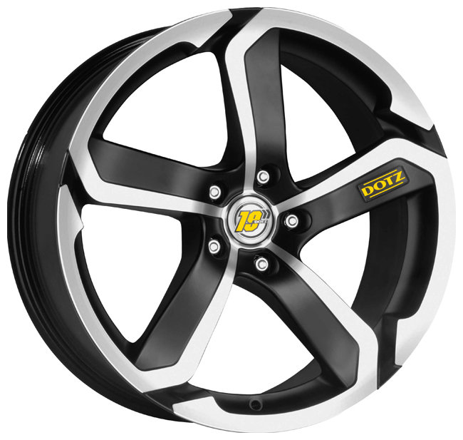 DOTZ OHA9N8KP27 Dotz Hanzo 19 / 9.5J PCD 5x112.00 ET 27.00 ЦО 70.10 Литой / Черный с полированной лицевой поверхностью