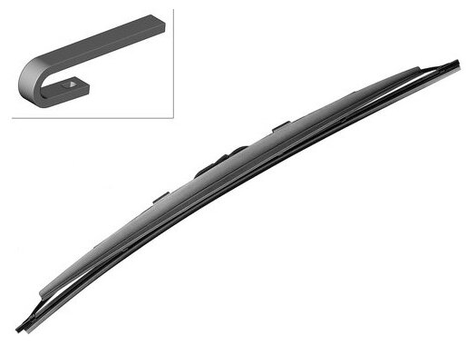 Щетка стеклоочистителя каркасная BOSCH Twin Spoiler 650US