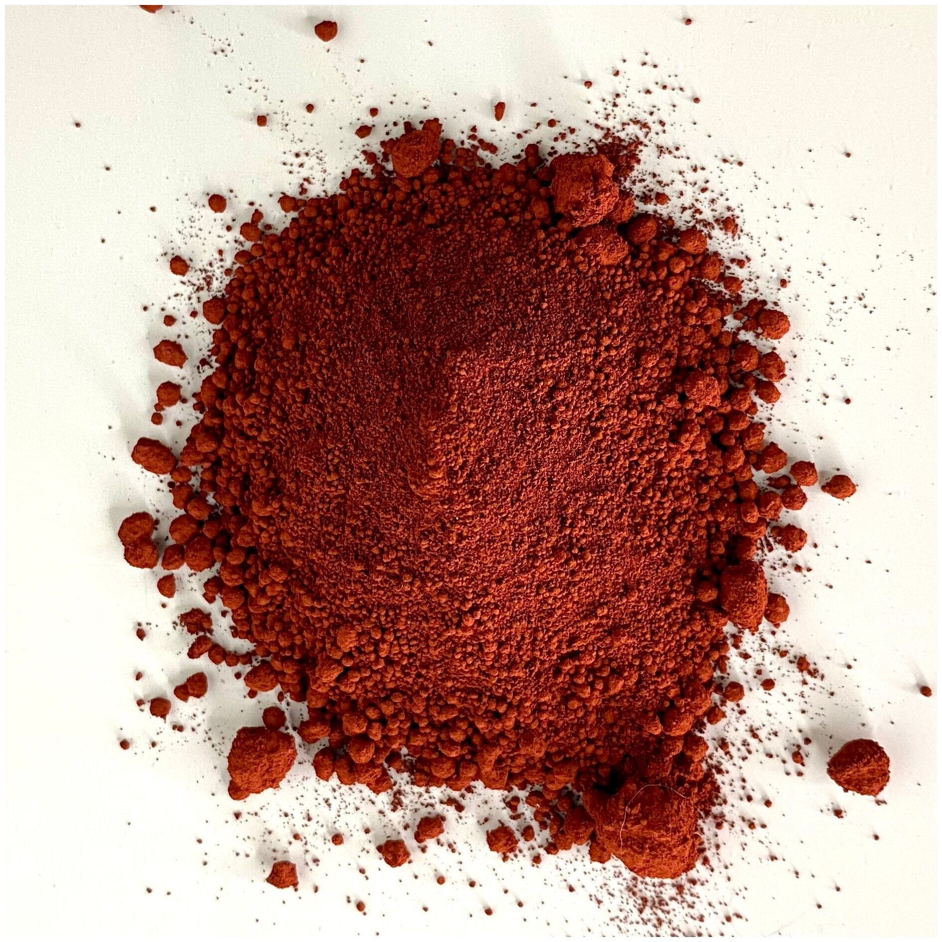 Пигмент красный железооксидный для ЛКМ, гипса, бетона 100 гр. - фотография № 4