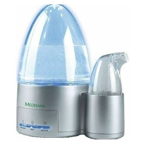 Увлажнитель воздуха ультразвуковой Medisana Medibreeze 05л серебристый 701100₽