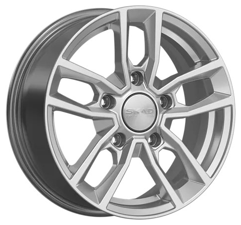 Литые колесные диски SKAD (СКАД) Вайсхорн 6.5x16 5x139.7 ET40 D98 Серебристый (4060003)