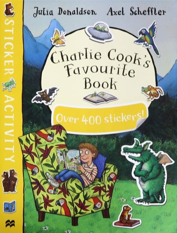 Charlie Cook's Favourite Book Sticker Book - фото №2