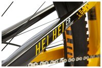Горный (MTB) велосипед KONA Hei Hei CR/DL (2018) gloss yellow/black w/black,white/yellow decals S (1