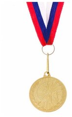 Медаль тематическая "Танцы", золото, d=4 см