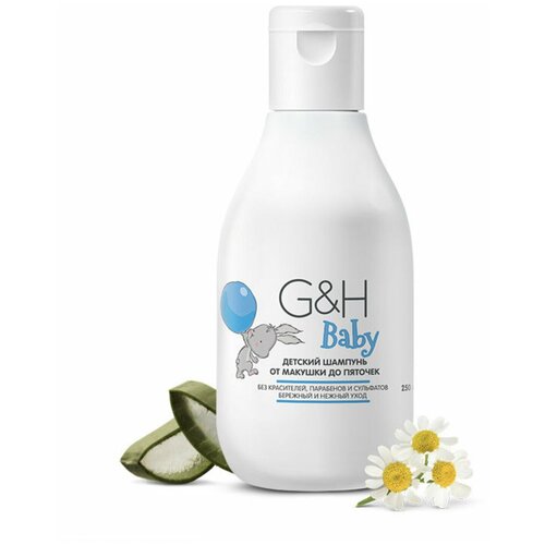 Amway G &H Baby Детский шампунь от макушки до пяточек Амвэй Амвей