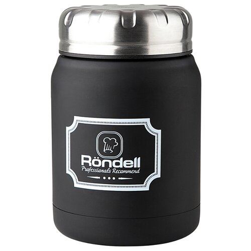 фото Термос для еды Rondell Picnic (0,5 л) черный