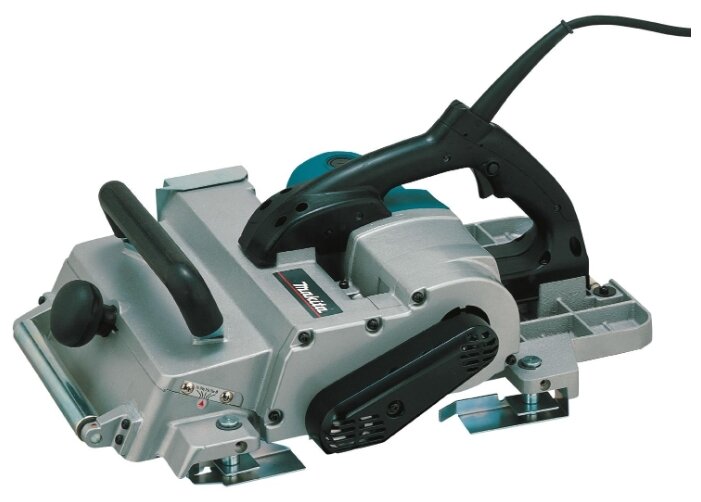 Сетевой электрорубанок Makita KP312S, 2200 Вт серый/черный/синий