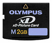 Карта памяти Olympus xD-Picture 2 ГБ