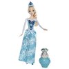 Кукла Mattel Disney Frozen Эльза в королевском наряде, 29 см, BDK33 - изображение