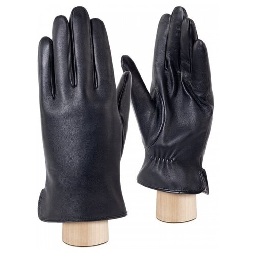 Перчатки мужские кожаные ELEGANZZA, размер 10(XL), черный