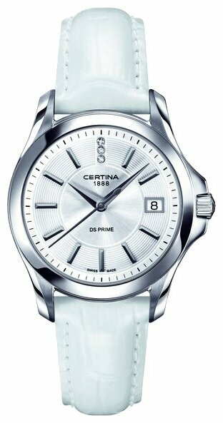Наручные часы Certina C004.210.16.036.00, серебряный, белый