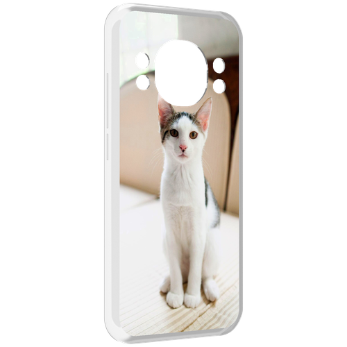 Чехол MyPads порода кошка эгейская для Doogee S98 / S98 Pro задняя-панель-накладка-бампер