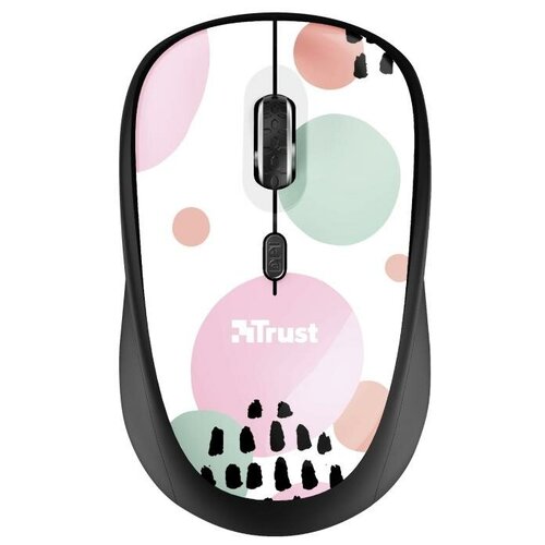 Мышь беспроводная розовый Trust YVI FX арт22336 129500₽