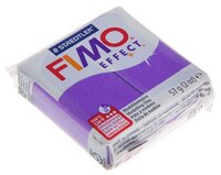 Полимерная глина FIMO Effect запекаемая фиолетовый с блестками (8020-602), 57 г