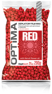 Воск в гранулах «RED» Depiltouch OPTIMA, 200 гр