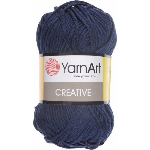Пряжа YarnArt Creative темно-синий (241), 100%хлопок, 85м, 50г, 1шт
