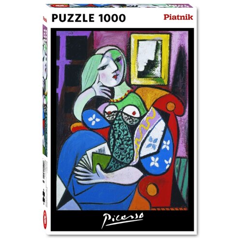 фото Пазлы пабло пикассо женщина с книгой, 1000 элементов piatnik