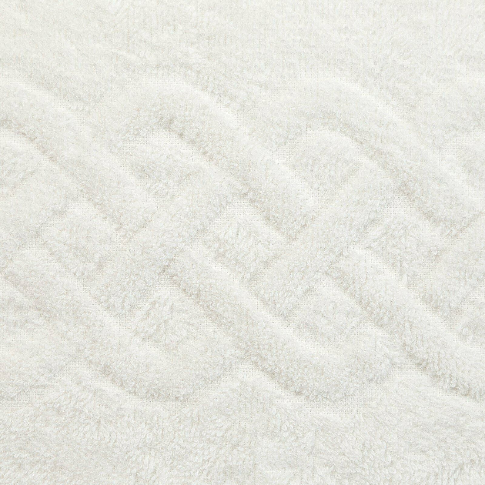 Полотенце махровое Plait 50х90 см, цвет белый - фотография № 3