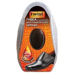 Twist Fashion care губка с дозатором для гладкой кожи черная - изображение