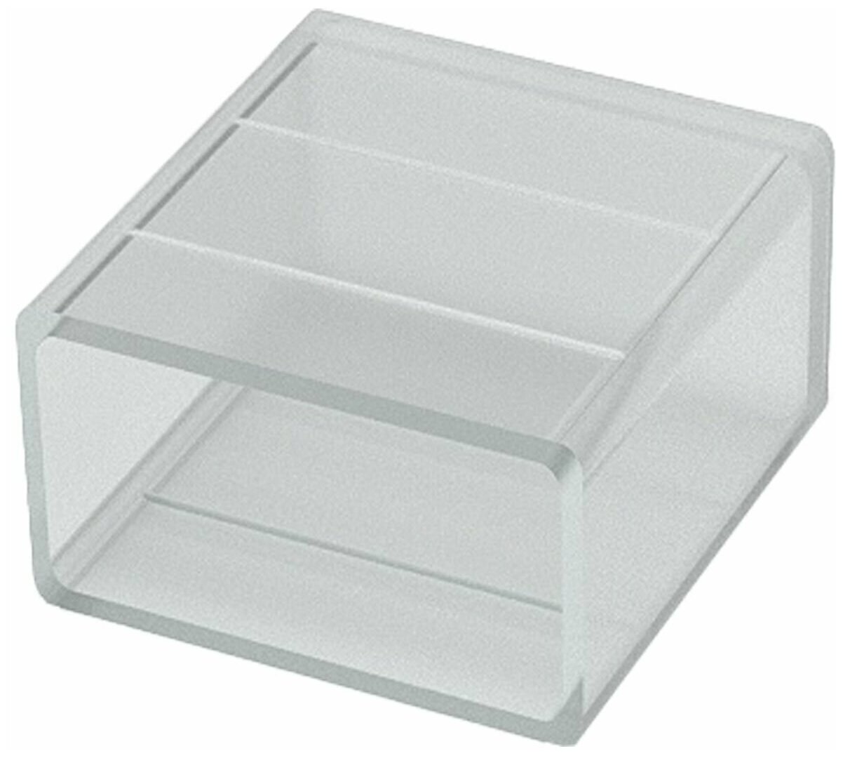 фото Комплект пластиковых заглушек Apeyron AC-72 для светодиодной ленты 220В / smd 2835 / 120д/м / гарантия 1 год, 5 штук