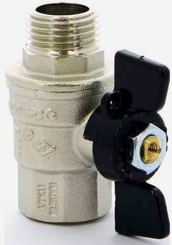 Изображение товара Кран шаровой Bugatti (3070065) НВ 3/4' бабочка OREGON серия 307 полный проход