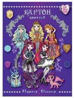 Цветной картон Ever After High Dragon Game ErichKrause, A4, 10 л., 10 цв.