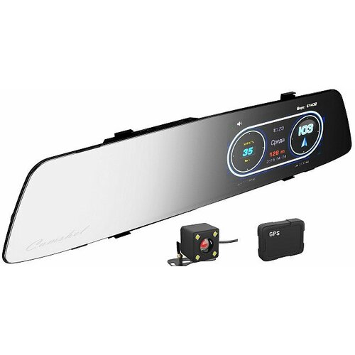 Видеорегистратор-зеркало автомобильный CamShel Sturman с GPS информатором