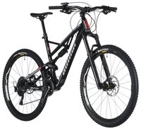 Горный (MTB) велосипед Author A-Ray 27.5 (2019) black matt/red 17.5